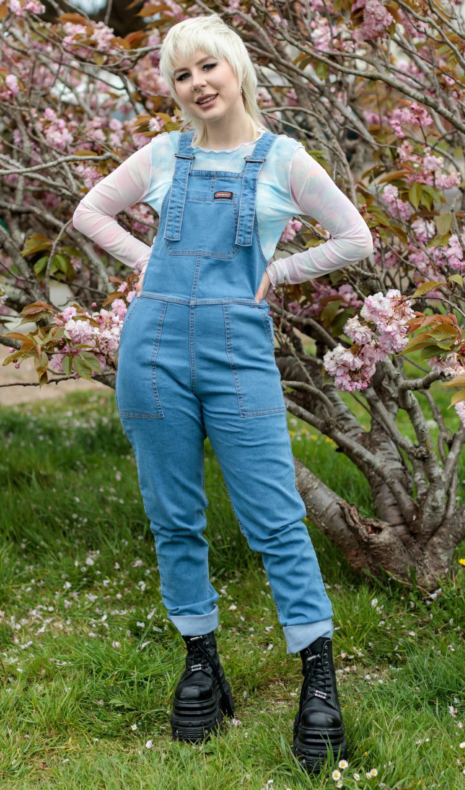 Blue Denim Dungarees - Run & Fly 3 Blue Denim Dungarees - Run & Fly