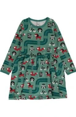 Children's Big City Spin Dress - Maxomorra (Last Available)