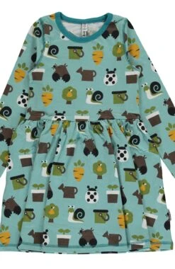 Children's Garden Spin Dress - Maxomorra