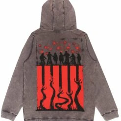 Stranger Things Characters And The Upside Down Pullover Hoodie -HELL BUNNY SHOP f7045ead8fb14aa4a39e1eda29fd5c99