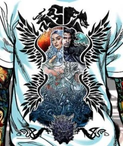 Game Of Thrones Fire And Ice T-Shirt - Birchams Art