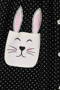 Miffy Mini Skirt - Hell Bunny -HELL BUNNY SHOP hlb50107 miffy mini skirt blk 11 1