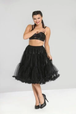 Polly Petticoat Black - Hell Bunny