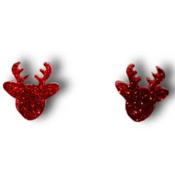 Glitter Reindeer Stud Earrings -HELL BUNNY SHOP image 63135bf3 4554 41ee 9267 c86703b124d9