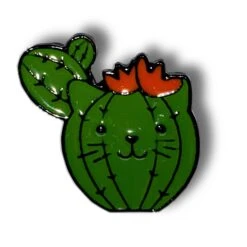 Cat Cacti Enamel Pin Badge -HELL BUNNY SHOP image b0dae3f2 55d5 46b4 b6e0 bc90481b5a9c