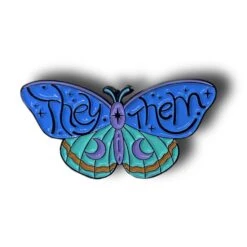 Pronoun Butterflies Enamel Pin Badges 9 Pronoun Butterflies Enamel Pin Badges -HELL BUNNY SHOP image ea375e41 ab01 46f6 ba77 181f9fd45d89