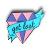 Get Lost Diamond Enamel Pin Badge -HELL BUNNY SHOP image ee7b3fca d973 4a8e b8b5 dc87c2358830