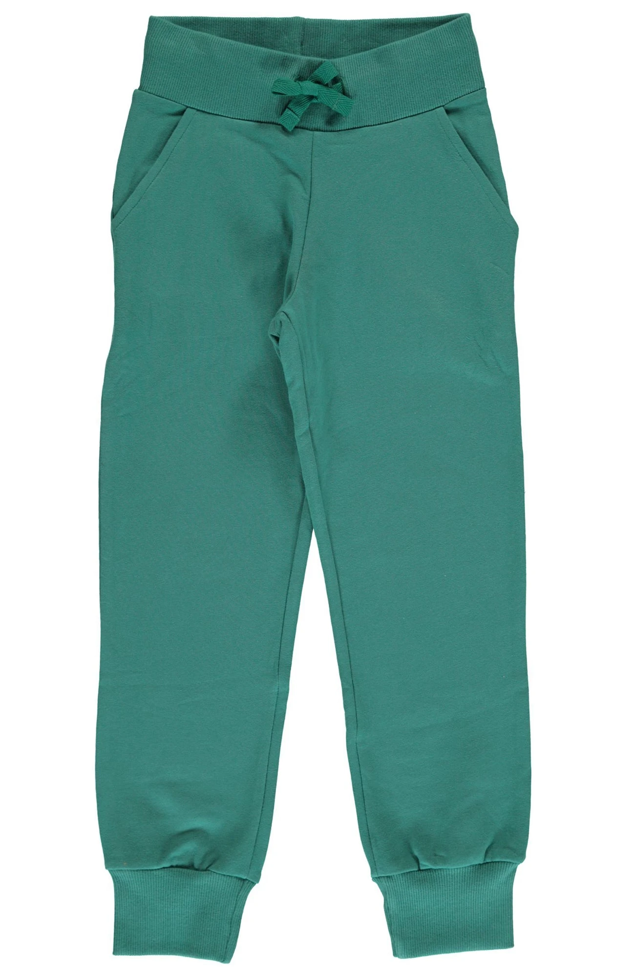 Children's Green Petrol Sweatpants - Maxomorra (Last Available) 3 Children's Green Petrol Sweatpants - Maxomorra (Last Available)