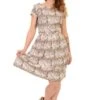 Atlas Map Tea Dress - Run & Fly (Last Available)
