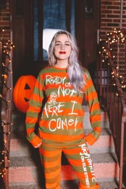 Nightmare On Elm Street Freddy Kruger Pyjama Set - Cakeworthy