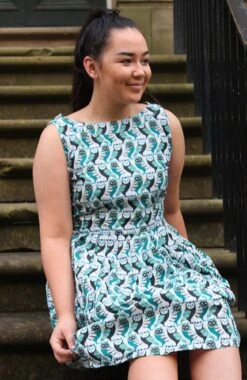 Owl Tea Party Dress - Run & Fly (Last Available)