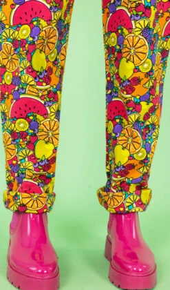 Tutti Frutti Stretch Twill Dungarees - Run & Fly -HELL BUNNY SHOP tutti4 2